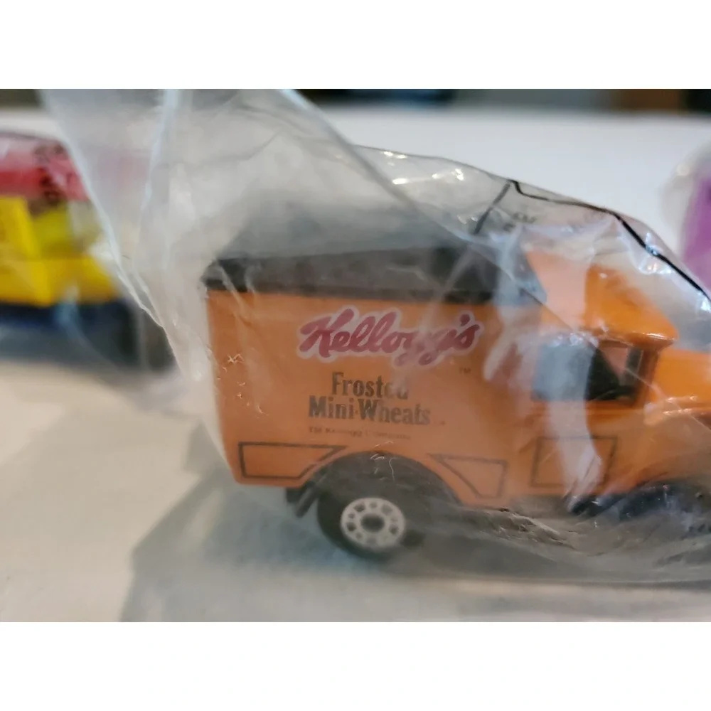 Vintage Kelloggs Matchbox Trucks